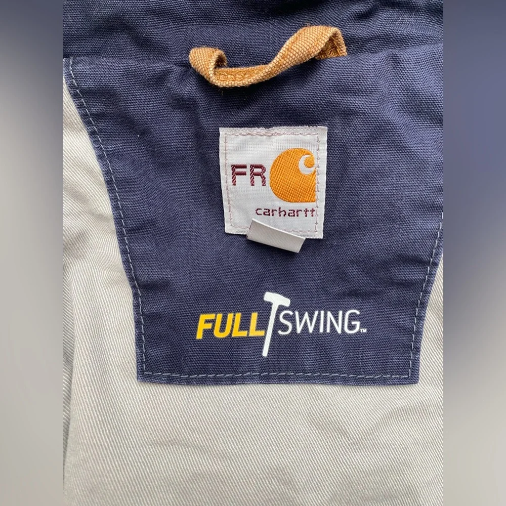 Carhartt FR Full Swing Blue Armstrong Active Jacket, Size Large